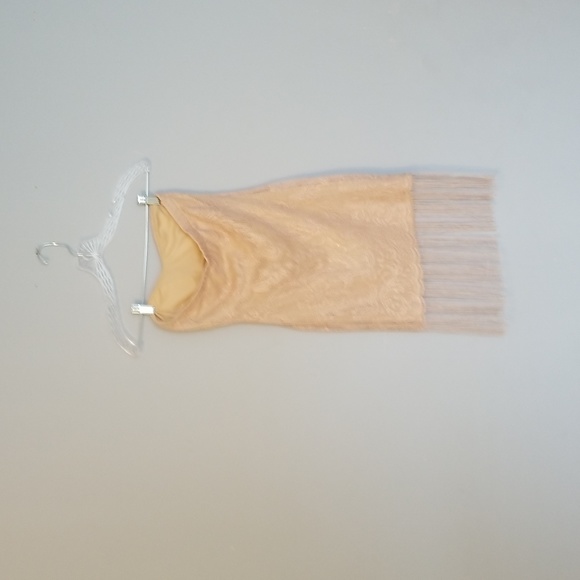 Double zero peach 1920 Gatsby dress. With fringe - Picture 4 of 5